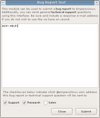 [EmperorLinux Contrib: bugreport]