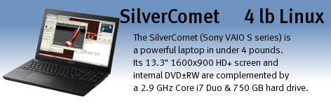 750 GB hard drive.
